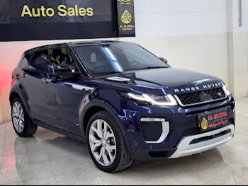 Land Rover  Evoque  R-Dynamic  2017  Automatic  53,000 Km  4 Cylinder  Four Wheel Drive (4WD)  SUV  Blue