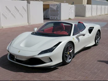 Ferrari  F8  Spider  2022  Automatic  7,900 Km  8 Cylinder  All Wheel Drive (AWD)  Convertible  White  With Warranty
