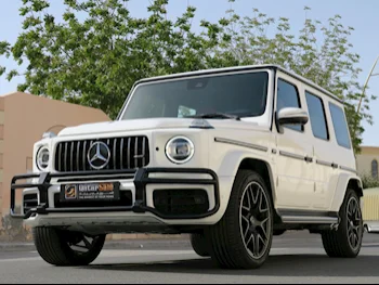 Mercedes-Benz  G-Class  500  2022  Automatic  63,000 Km  8 Cylinder  Four Wheel Drive (4WD)  SUV  White  With Warranty