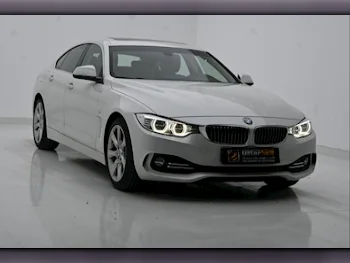 BMW  4-Series  420 I  2015  Automatic  78,000 Km  4 Cylinder  Rear Wheel Drive (RWD)  Sedan  White  With Warranty
