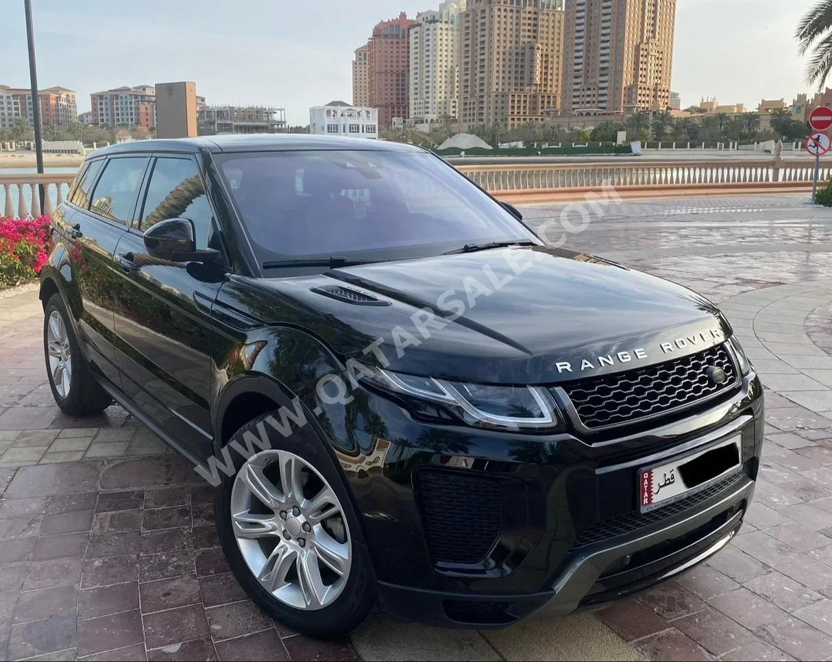Land Rover  Evoque  Dynamic HSE  2018  Automatic  73,000 Km  4 Cylinder  Four Wheel Drive (4WD)  SUV  Black