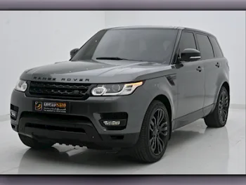 Land Rover  Range Rover  Sport HSE  2014  Automatic  134,000 Km  8 Cylinder  Four Wheel Drive (4WD)  SUV  Gray