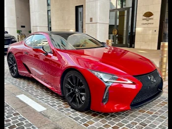 Lexus  LC  500  2017  Automatic  96,000 Km  8 Cylinder  Rear Wheel Drive (RWD)  Coupe / Sport  Maroon