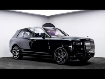 Rolls-Royce  Cullinan  Black Badge  2024  Automatic  0 Km  12 Cylinder  Four Wheel Drive (4WD)  SUV  Black  With Warranty