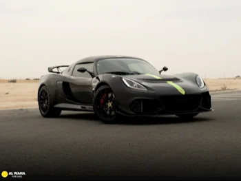 Lotus  Exige  Sport 390 Final Edition  2022  Manual  2,500 Km  6 Cylinder  Rear Wheel Drive (RWD)  Coupe / Sport  Black  With Warranty