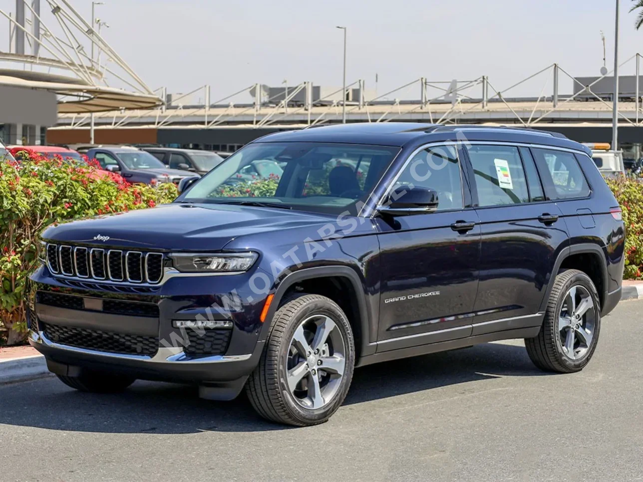 Jeep  Grand Cherokee  Limited  2024  Automatic  0 Km  6 Cylinder  Four Wheel Drive (4WD)  SUV  Dark Blue  With Warranty