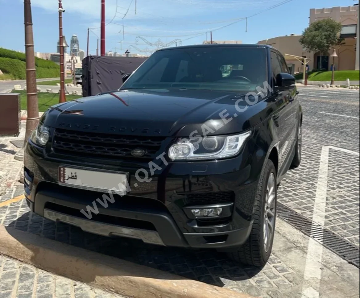 Land Rover  Range Rover  Sport Super charged  2017  Automatic  59,000 Km  8 Cylinder  Four Wheel Drive (4WD)  SUV  Black  With Warranty