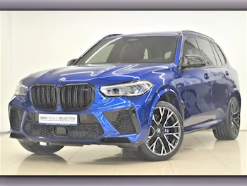 BMW  X-Series  X5 M Competition  2021  Automatic  20,750 Km  8 Cylinder  Four Wheel Drive (4WD)  SUV  Blue  With Warranty