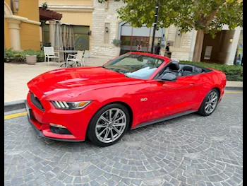 Ford  Mustang  GT  2016  Automatic  53,900 Km  8 Cylinder  Rear Wheel Drive (RWD)  Convertible  Red