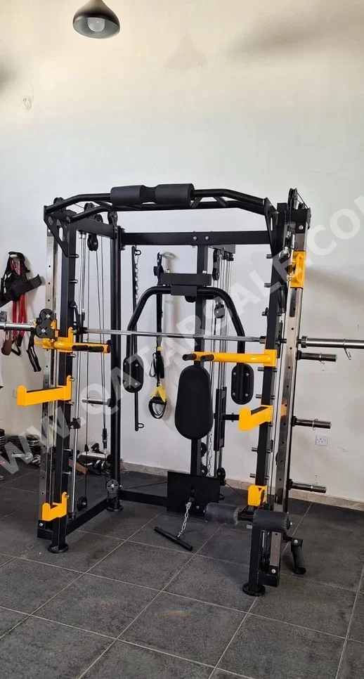 Gym Equipment Machines Leg Extension  Yellow  With Installation  With Delivery