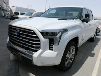 Toyota  Tundra  2024  Automatic  0 Km  6 Cylinder  Four Wheel Drive (4WD)  Pick Up  White  With Warranty