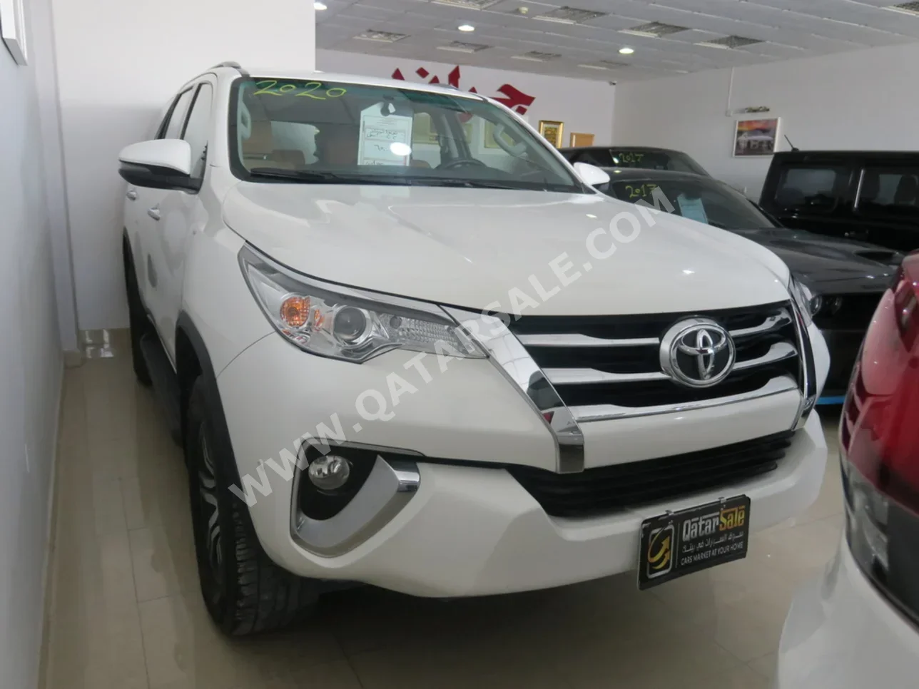Toyota  Fortuner  2020  Automatic  65,000 Km  4 Cylinder  Four Wheel Drive (4WD)  SUV  White