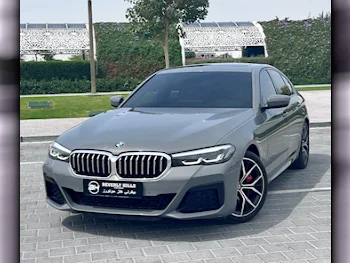 BMW  5-Series  530i M  2022  Automatic  59,700 Km  4 Cylinder  Rear Wheel Drive (RWD)  Sedan  Gray  With Warranty