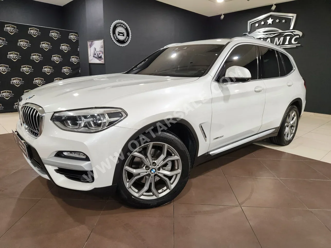 BMW  X-Series  X3  2018  Automatic  102,000 Km  4 Cylinder  Four Wheel Drive (4WD)  SUV  White