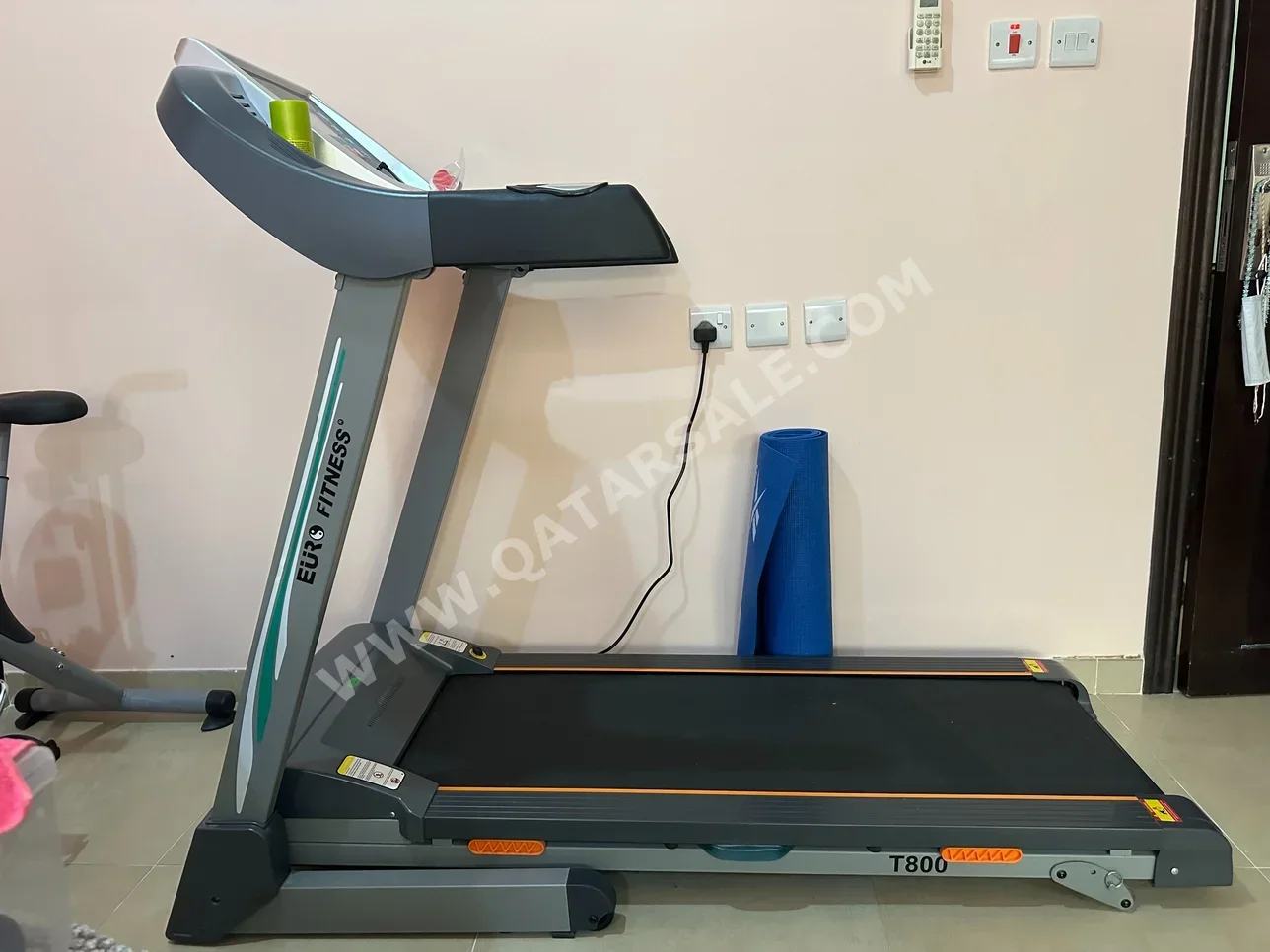 Gym Equipment Machines Treadmill  Gray  Euro Fitness  160 CM  2021  70 CM  120 Kg