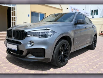 BMW  X-Series  X6  2019  Automatic  58,000 Km  6 Cylinder  Four Wheel Drive (4WD)  SUV  Gray  With Warranty
