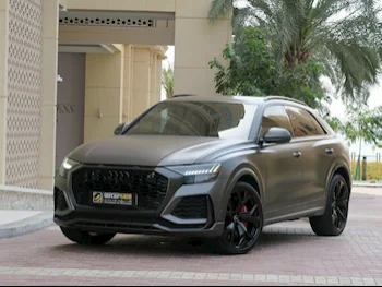 Audi  Q8  RS  2021  Automatic  60,000 Km  8 Cylinder  Four Wheel Drive (4WD)  SUV  Gray  With Warranty