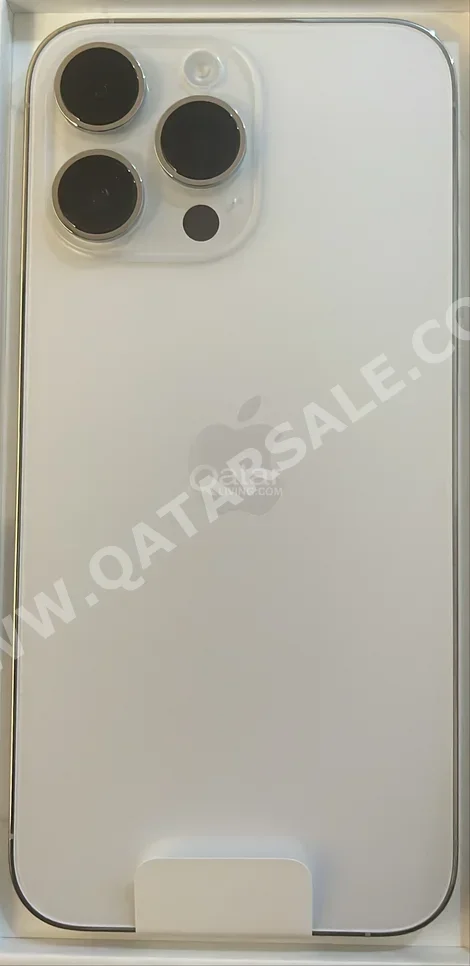 Apple  - iPhone 14  - Pro Max  - Silver  - 256 GB