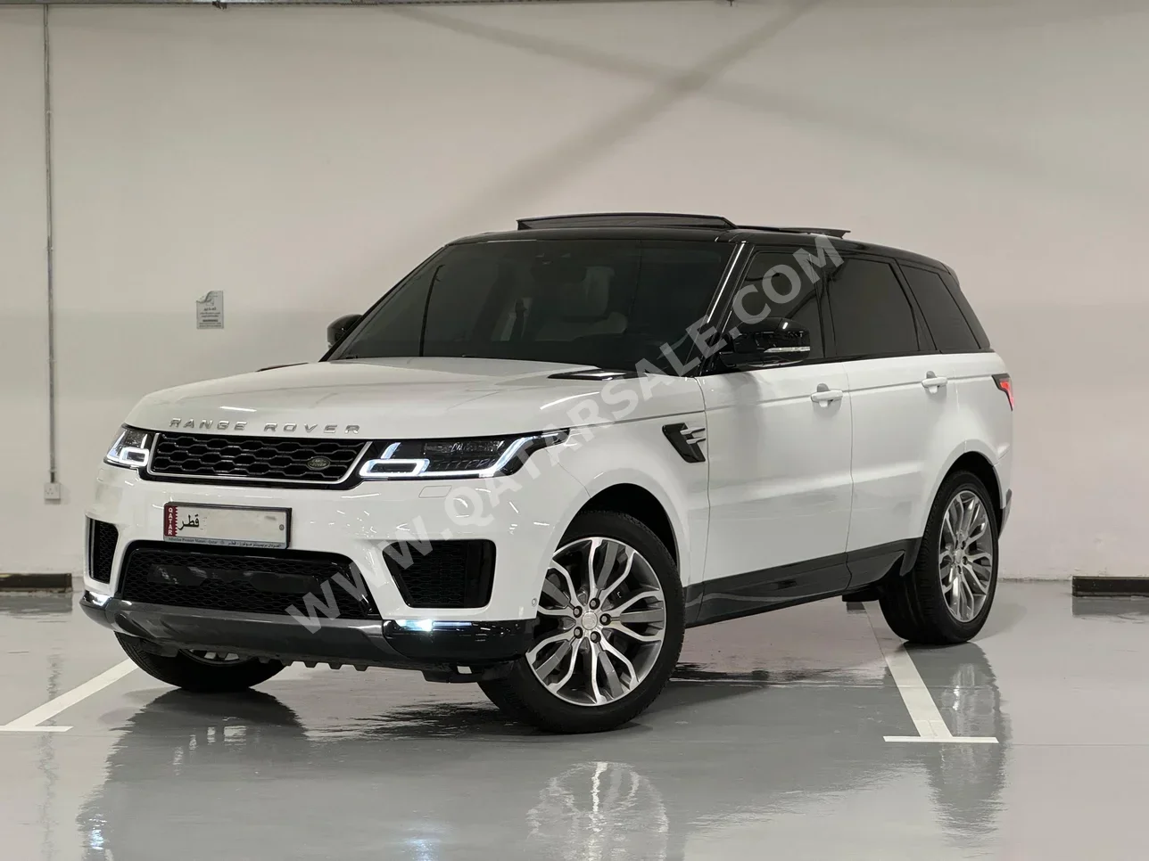  Land Rover  Range Rover  Sport Super charged  2018  Automatic  89,000 Km  6 Cylinder  Four Wheel Drive (4WD)  SUV  White  With Warranty