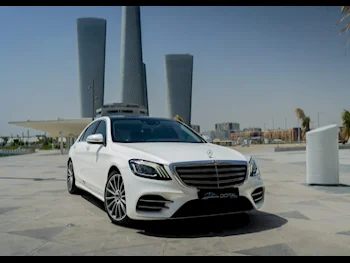 Mercedes-Benz  S-Class  450  2018  Automatic  75,000 Km  6 Cylinder  Rear Wheel Drive (RWD)  Sedan  White