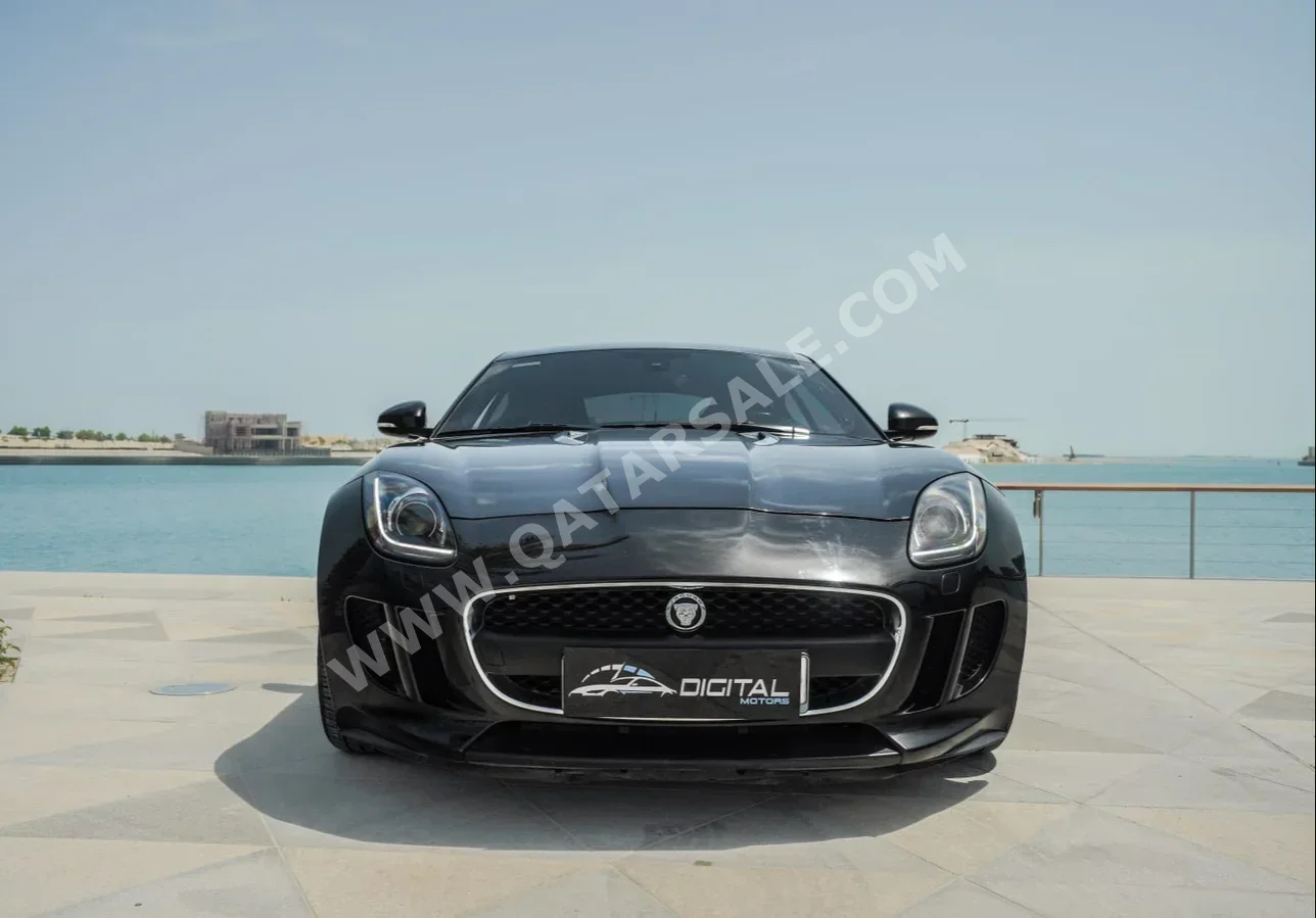 Jaguar  F-Type  2015  Automatic  100,000 Km  8 Cylinder  Rear Wheel Drive (RWD)  Coupe / Sport  Black