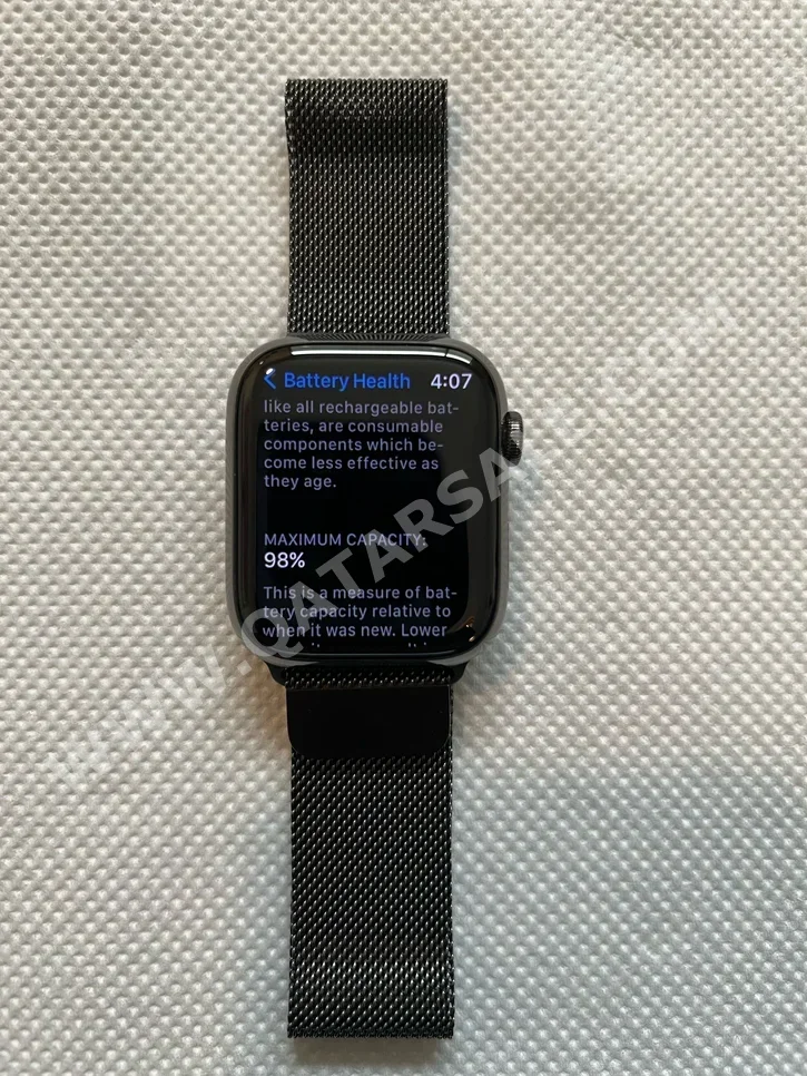Smart Watches Apple  Series 8  iOS  Silver