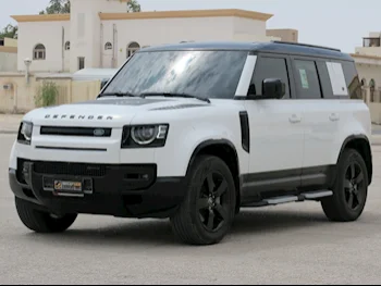 Land Rover  Defender  110 X  2023  Automatic  35,000 Km  6 Cylinder  Four Wheel Drive (4WD)  SUV  White  With Warranty
