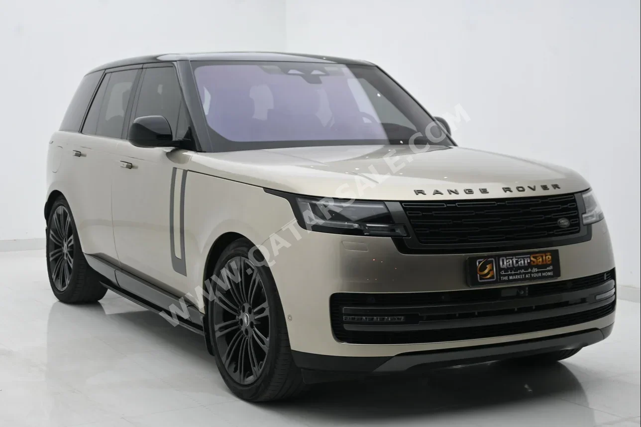 Land Rover  Range Rover  Vogue First Edition  2022  Automatic  50,000 Km  6 Cylinder  Four Wheel Drive (4WD)  SUV  Gold  With Warranty