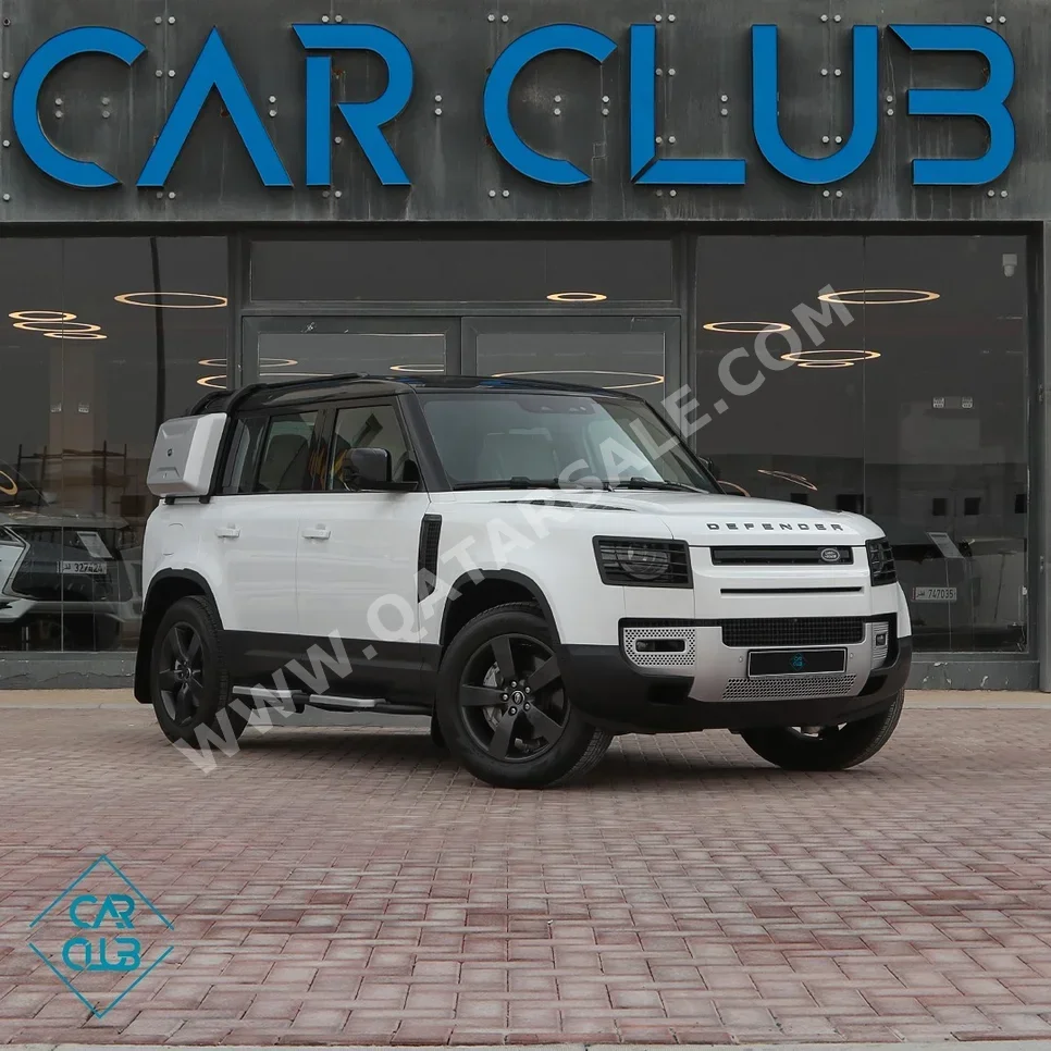 Land Rover  Defender  110 HSE  2024  Automatic  1,700 Km  6 Cylinder  Four Wheel Drive (4WD)  SUV  White  With Warranty