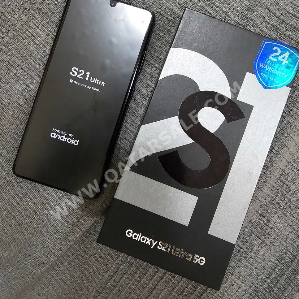 Samsung  - Galaxy S  - 21 Ultra  - Black  - 256 GB