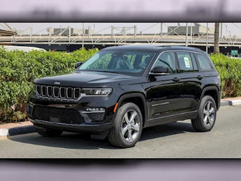 Jeep  Grand Cherokee  Limited  2024  Automatic  0 Km  6 Cylinder  Four Wheel Drive (4WD)  SUV  Black  With Warranty