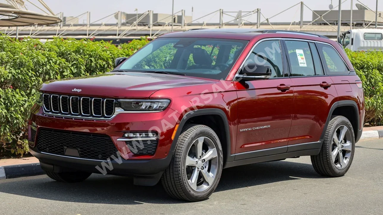 Jeep  Grand Cherokee  Limited  2024  Automatic  0 Km  6 Cylinder  Four Wheel Drive (4WD)  SUV  Red  With Warranty