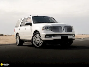 Lincoln  Navigator  2016  Automatic  57,000 Km  6 Cylinder  Four Wheel Drive (4WD)  SUV  White