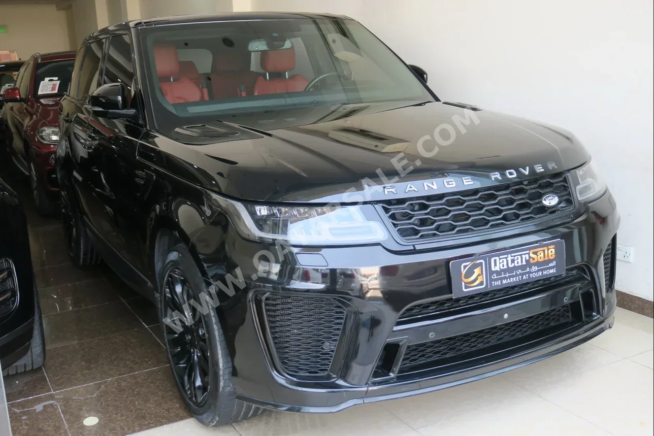 Land Rover  Range Rover  Sport Super charged  2016  Automatic  169,000 Km  8 Cylinder  Four Wheel Drive (4WD)  SUV  Black