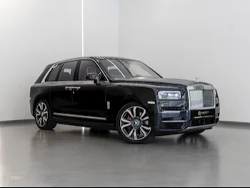  Rolls-Royce  Cullinan  2020  Automatic  37,000 Km  12 Cylinder  Four Wheel Drive (4WD)  SUV  Black  With Warranty