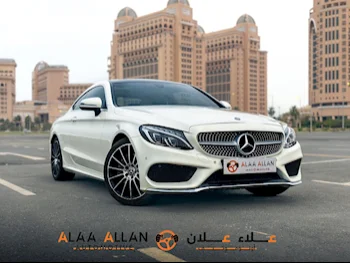 Mercedes-Benz  C-Class  300  2018  Automatic  126,000 Km  4 Cylinder  Rear Wheel Drive (RWD)  Coupe / Sport  White  With Warranty
