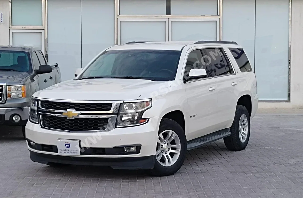 Chevrolet  Tahoe  LT  2015  Automatic  149,000 Km  8 Cylinder  Rear Wheel Drive (RWD)  SUV  White