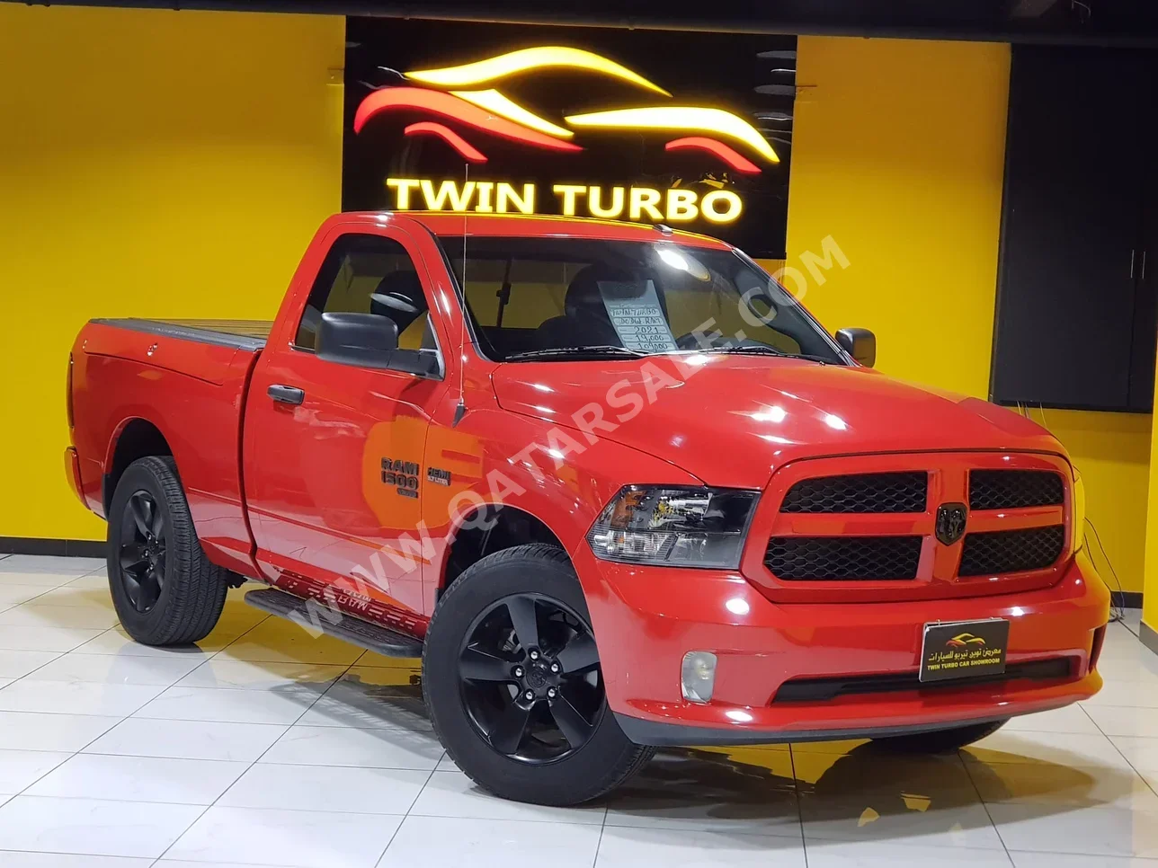 Dodge  Ram  1500  2021  Automatic  19,000 Km  8 Cylinder  Four Wheel Drive (4WD)  Pick Up  Red  With Warranty
