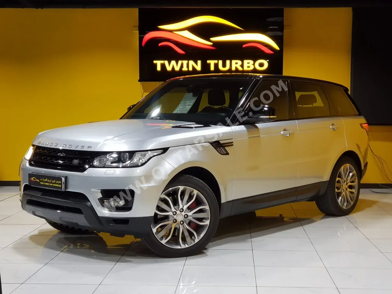 Land Rover  Range Rover  Sport Super charged  2016  Automatic  120,000 Km  8 Cylinder  Four Wheel Drive (4WD)  SUV  Silver