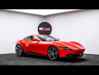 Ferrari  Roma  2023  Automatic  165 Km  8 Cylinder  Rear Wheel Drive (RWD)  Coupe / Sport  Red  With Warranty