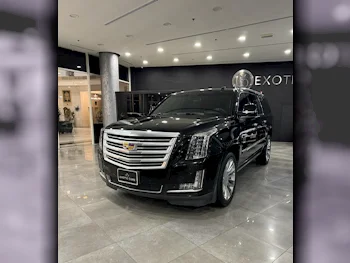 Cadillac  Escalade  Platinum  2019  Automatic  60,000 Km  8 Cylinder  Four Wheel Drive (4WD)  SUV  Black