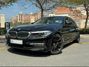 BMW  5-Series  520i  2018  Automatic  99,000 Km  4 Cylinder  Rear Wheel Drive (RWD)  Sedan  Black