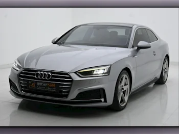 Audi  A5  S-Line  2017  Automatic  177,000 Km  4 Cylinder  All Wheel Drive (AWD)  Coupe / Sport  Silver