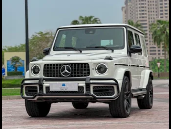 Mercedes-Benz  G63 AMG  8 Cylinder  SUV 4x4  White  2022