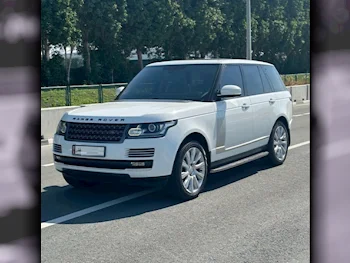 Land Rover  Range Rover  Vogue HSE  2013  Automatic  146,000 Km  8 Cylinder  Four Wheel Drive (4WD)  SUV  White