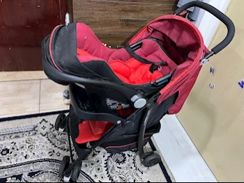 Kids Strollers Single Stroller  Red  0-36 Months  Convertible to Car Seat