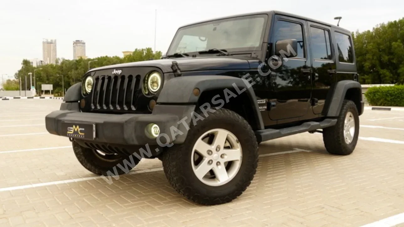 Jeep  Wrangler  Sport  2014  Automatic  148,000 Km  6 Cylinder  Four Wheel Drive (4WD)  SUV  Black