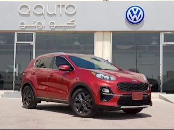 Kia  Sportage  2.4 LX  2020  Automatic  50,500 Km  4 Cylinder  Front Wheel Drive (FWD)  SUV  Red