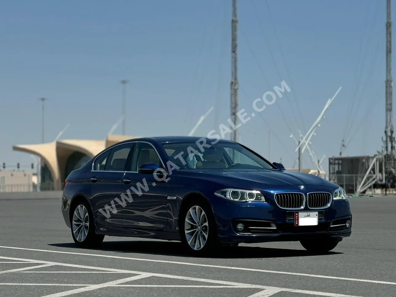 BMW  5-Series  520i  2016  Automatic  102,000 Km  4 Cylinder  Rear Wheel Drive (RWD)  Sedan  Blue