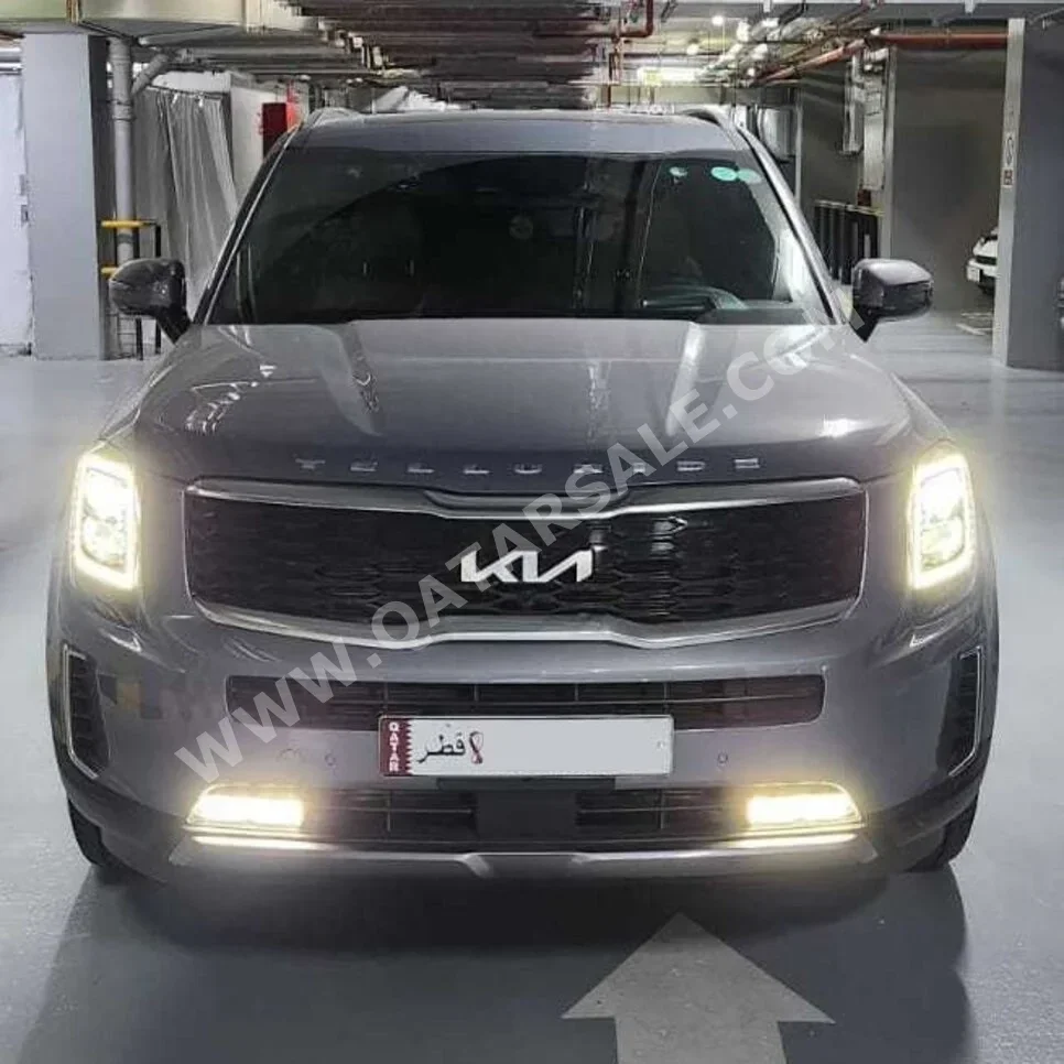 Kia  Telluride  GT Line  2022  Automatic  27,000 Km  6 Cylinder  All Wheel Drive (AWD)  SUV  Silver  With Warranty